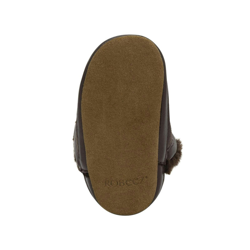 Cozy Cuff Brown Soft Sole Boot