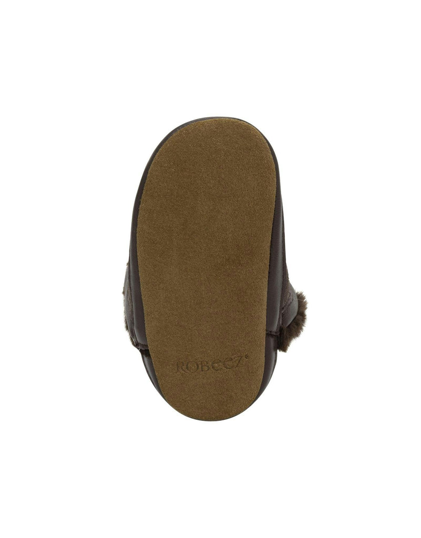 Cozy Cuff Brown Soft Sole Boot