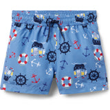 Recycled Pirate Ship Swim Trunk