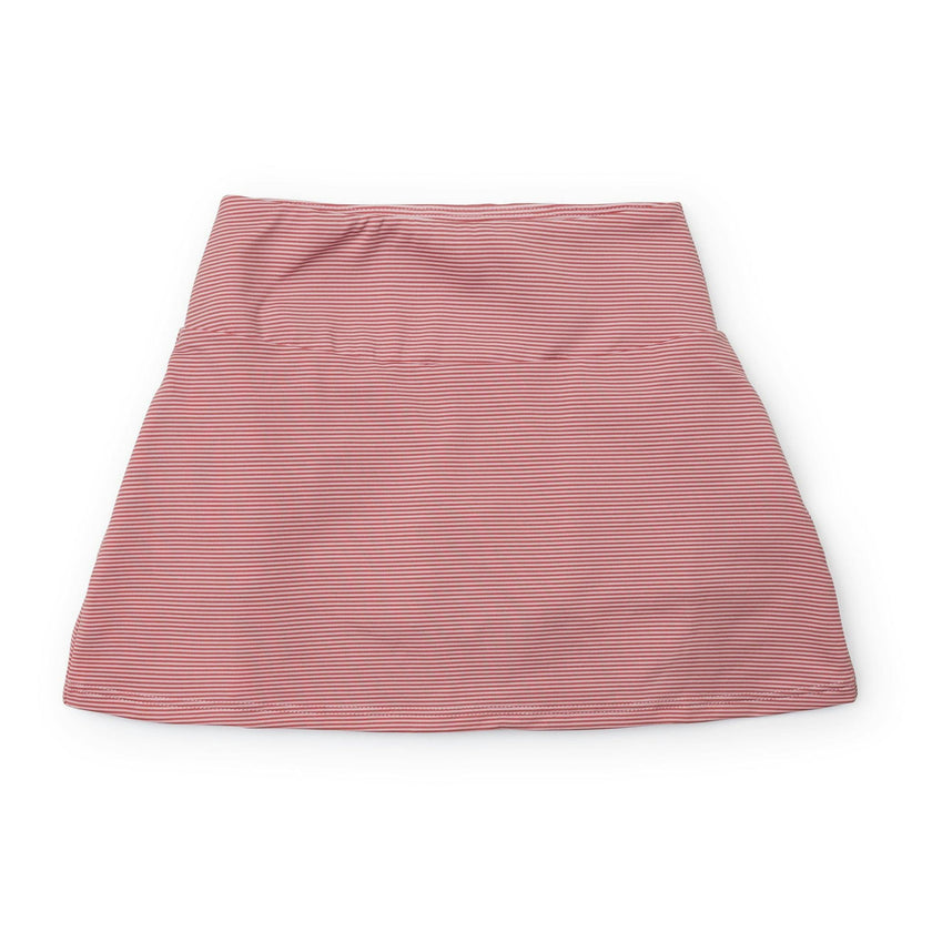 Margot Girls' Performance Skirt by LH Sport Red Stripes