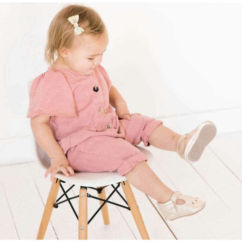 Ebony Mary Jane Baby Shoe