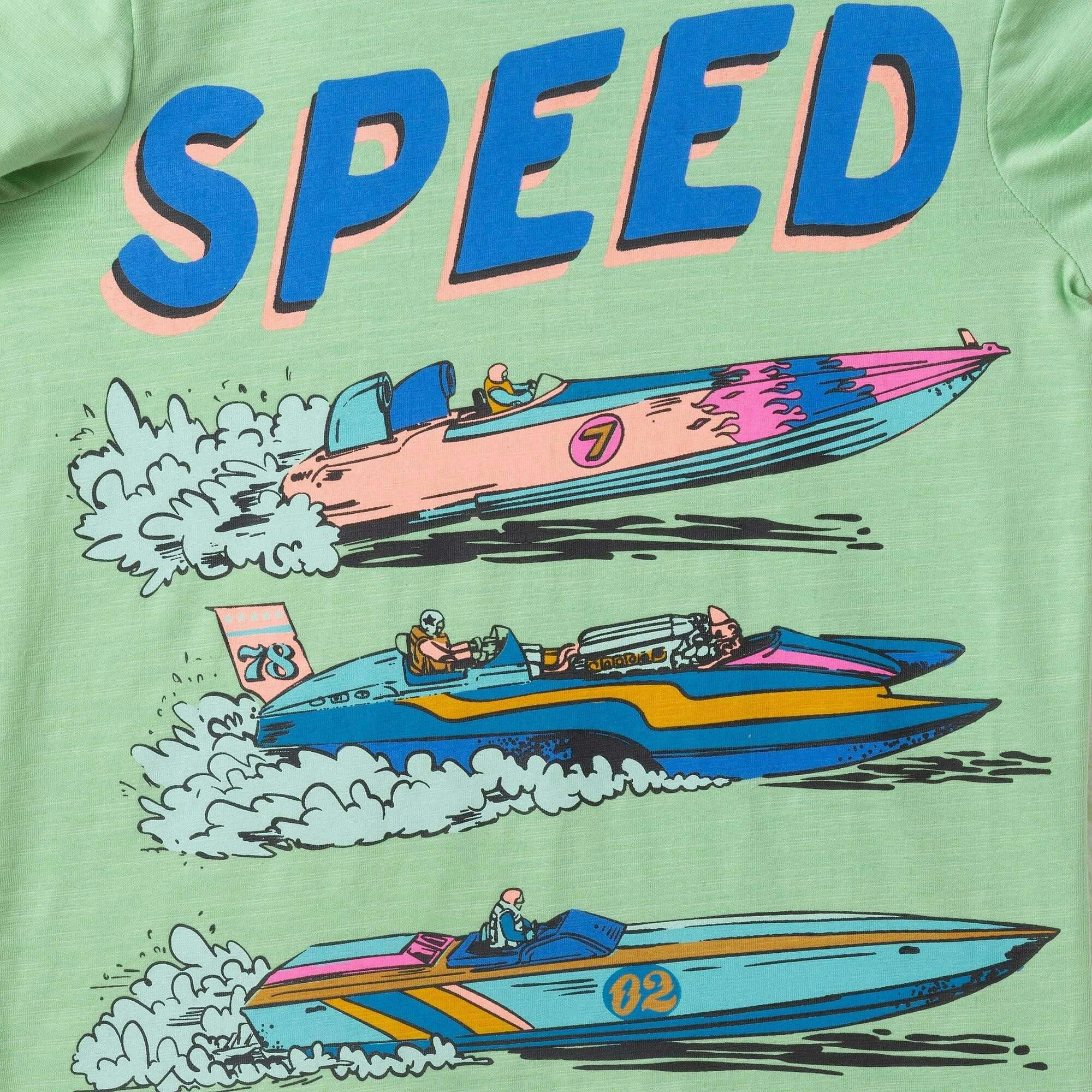 Boys Graphic Tee | Speed Boat