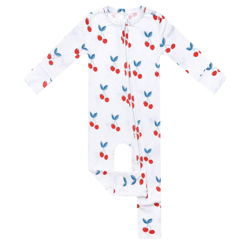 Bamboo Convertible Zip-Up Footie Pajama - Talia