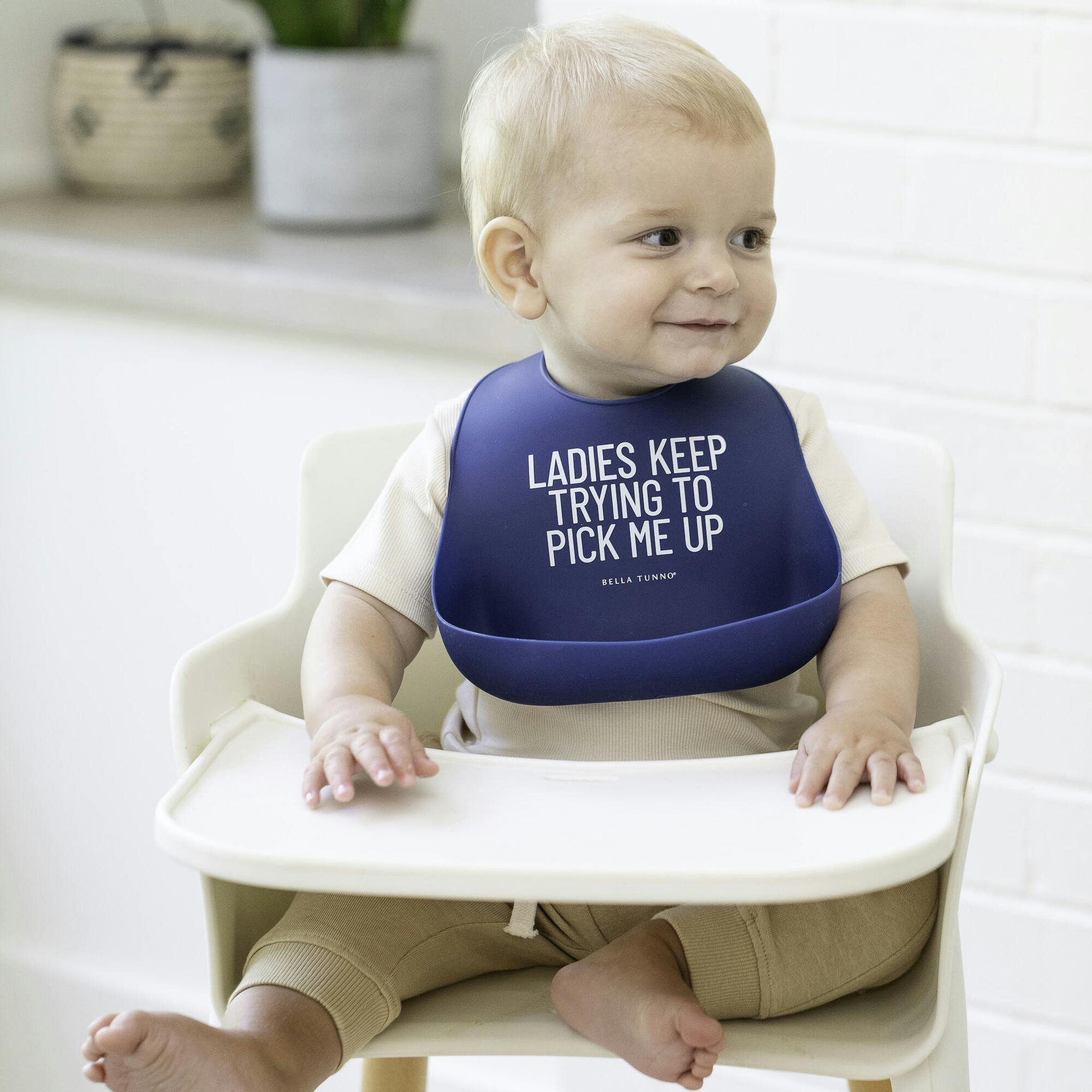 Ladies Pick Me Up Wonder Adjustable Silicon Bib