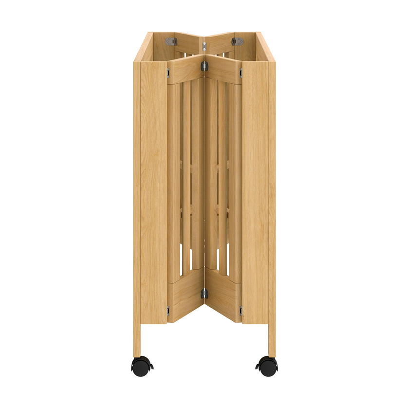 Maki Portable Folding Crib with Toddler Bed Conversion Kit