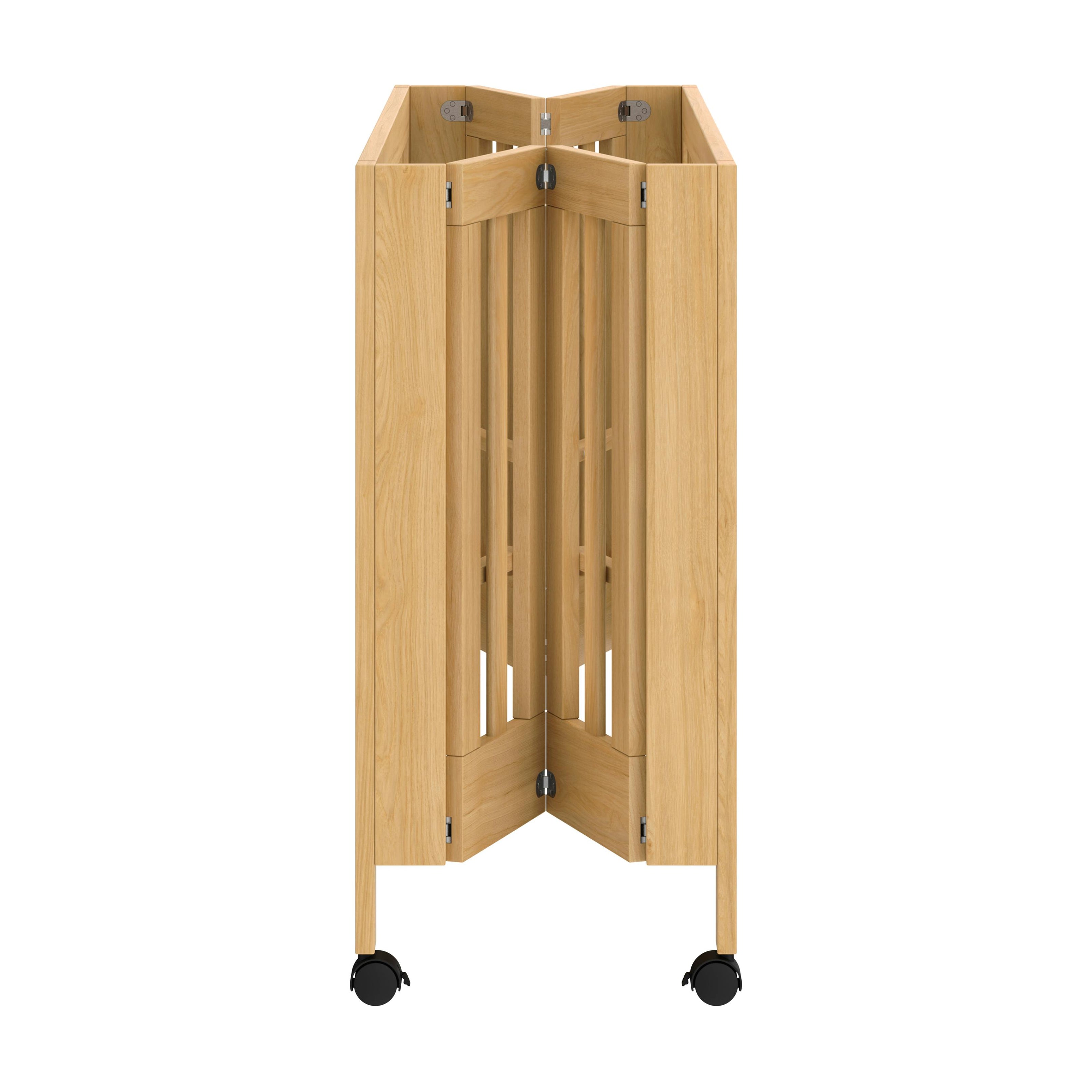 Maki Portable Folding Crib with Toddler Bed Conversion Kit