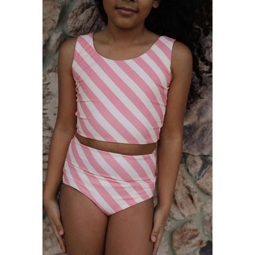 Soleil Stripe Two Piece Tank