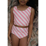 Soleil Stripe Two Piece Tank
