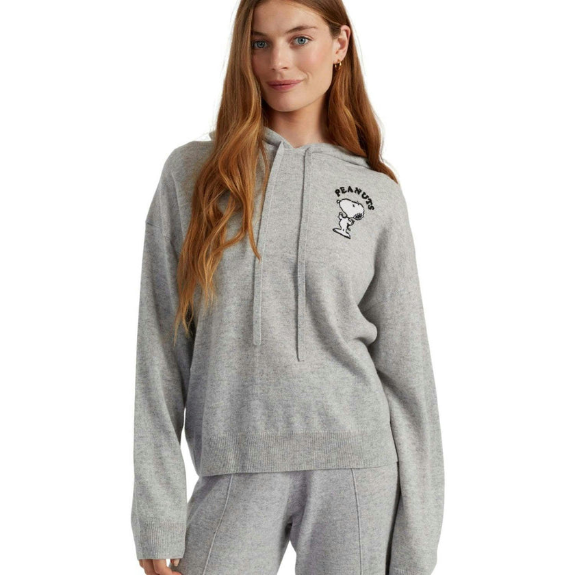 Wool-Cashmere Peanuts Athletics Dpt Hoodie