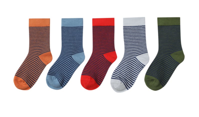 BIGFOOT thin stripe 5-pack socks