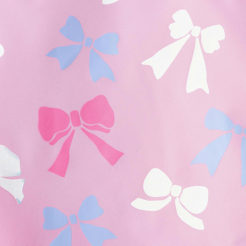 Reversible Color-Changing Puffer Jacket | Pink Bows