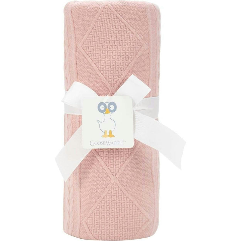 Rose Knit Blanket
