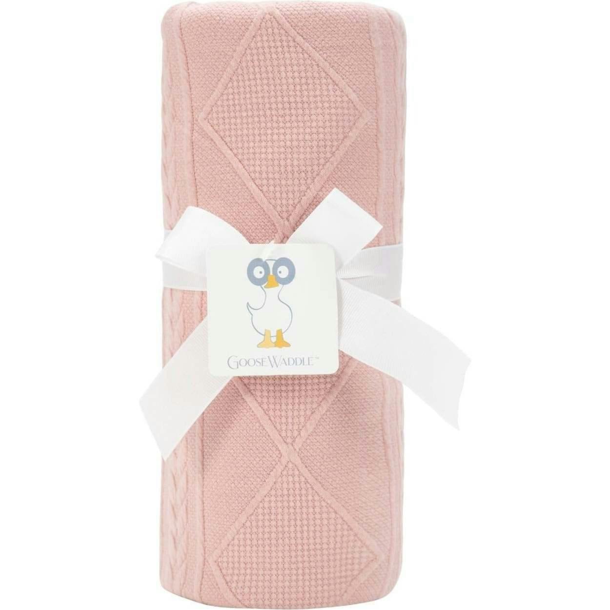 Rose Knit Blanket