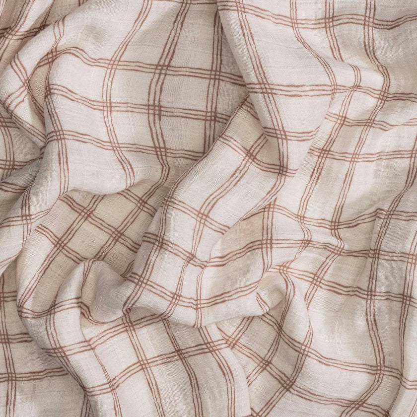 Charlie Cotton Muslin Swaddle Blanket Set (Goose, Set of 2)