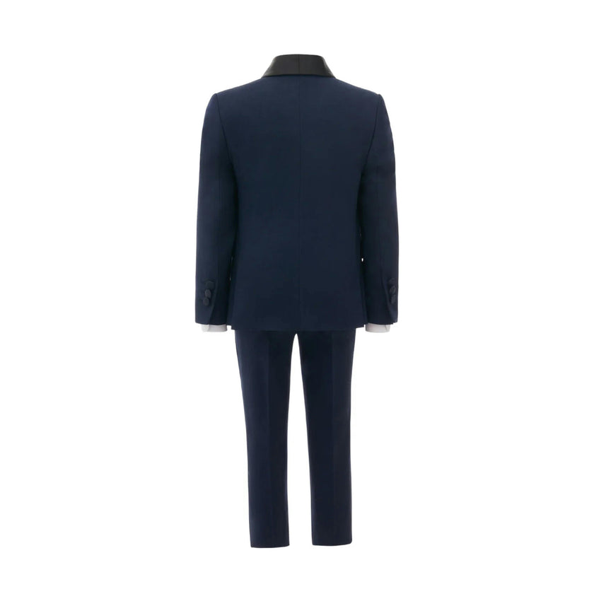 Navy Shawl Lapel Suit