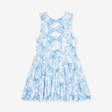 Edda Bow Back Twirl Dress