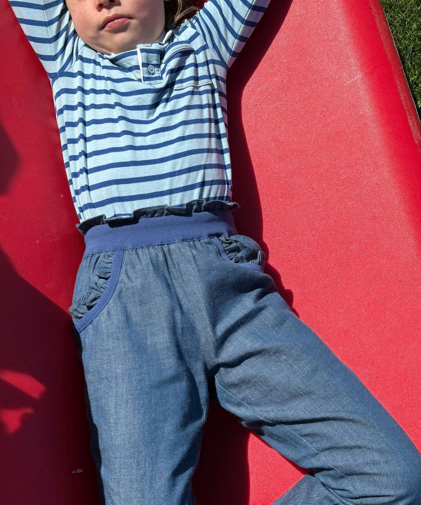 Betsy Pant, Denim