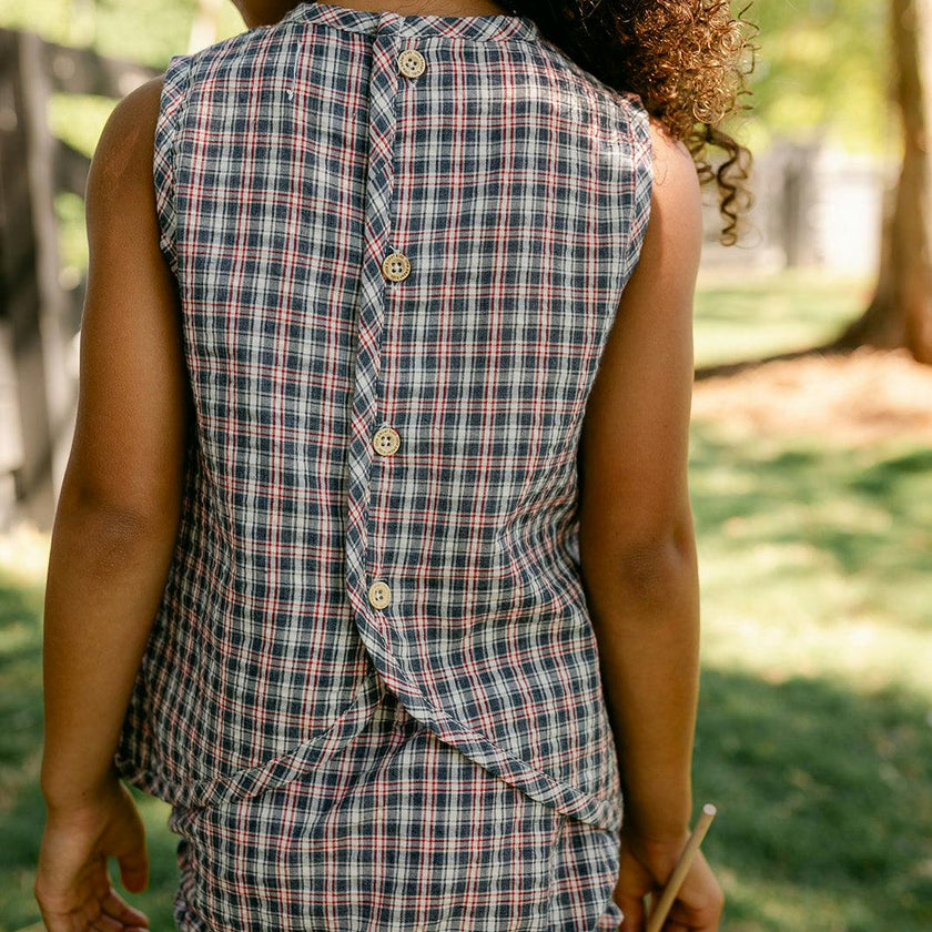 Ellie Set - Americana Plaid