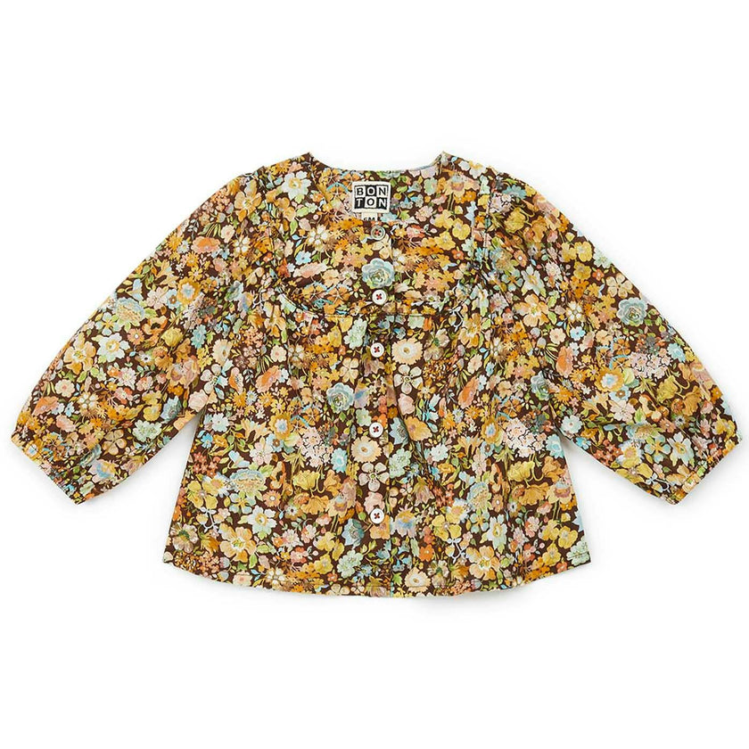 Fall Florals Liberty Baby Blouse