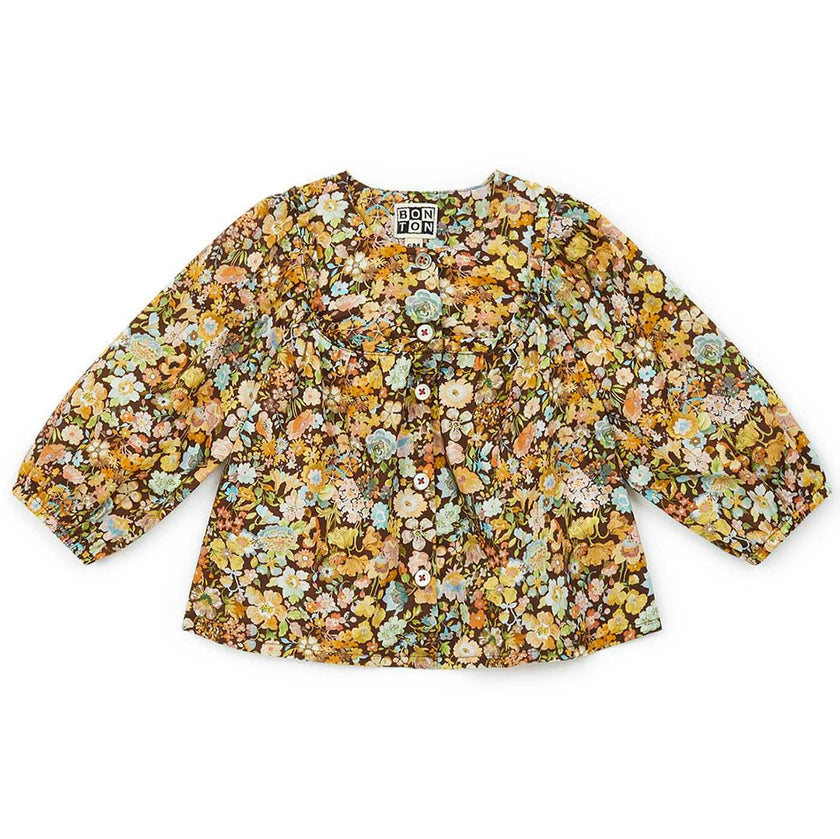 Fall Florals Liberty Baby Blouse