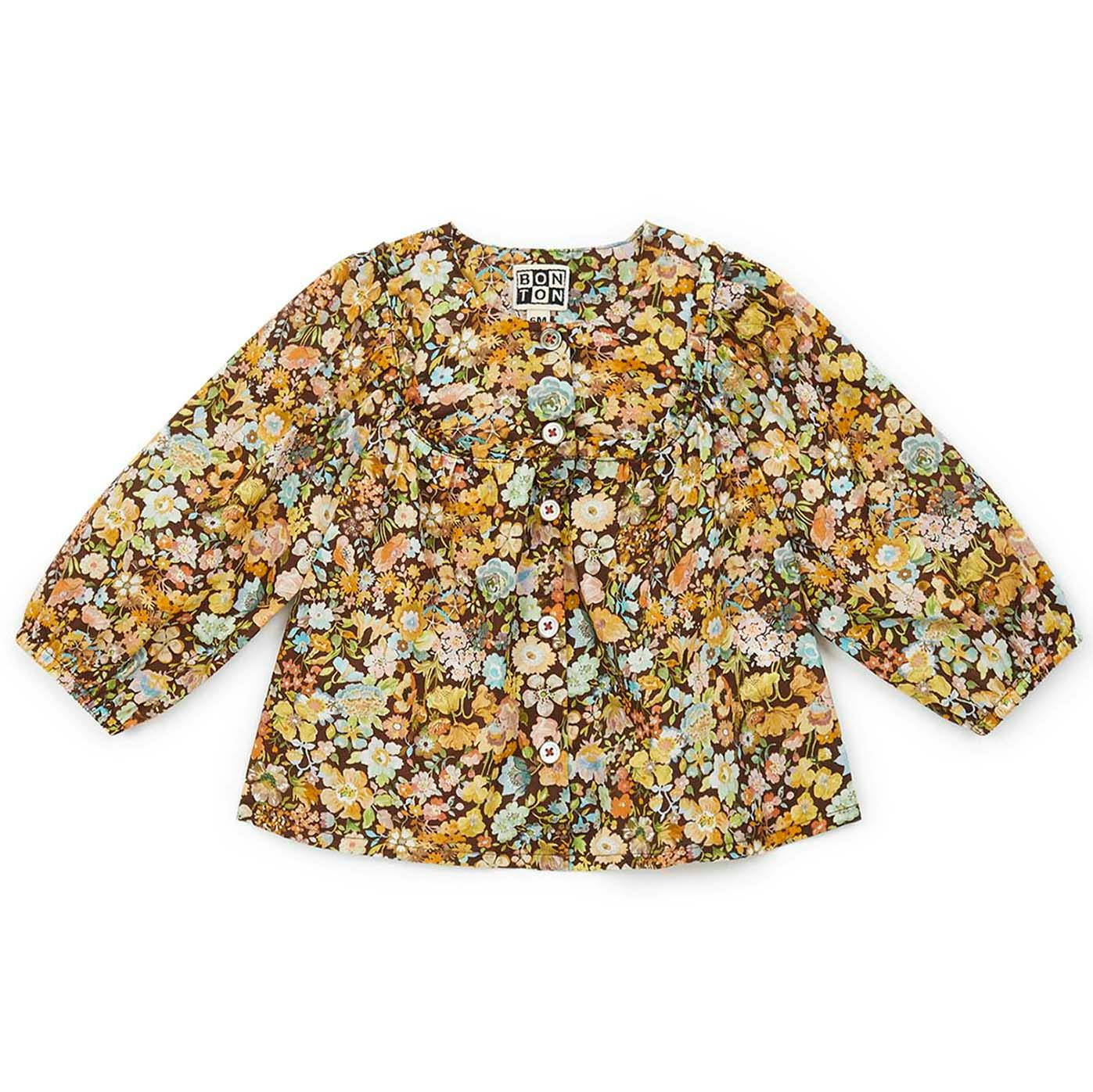 Fall Florals Liberty Baby Blouse