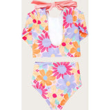 Playa Del Rey Floral Two Piece Long Sleeve