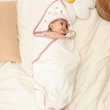 Mauve Flower Babysoft Blanket