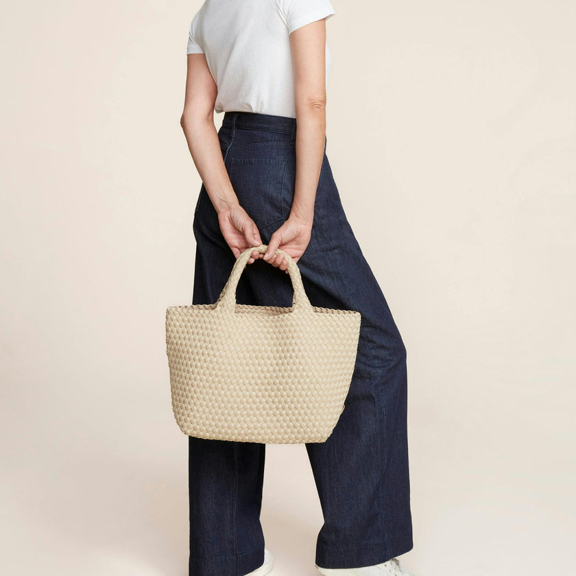 St. Barths Medium Tote | Ecru
