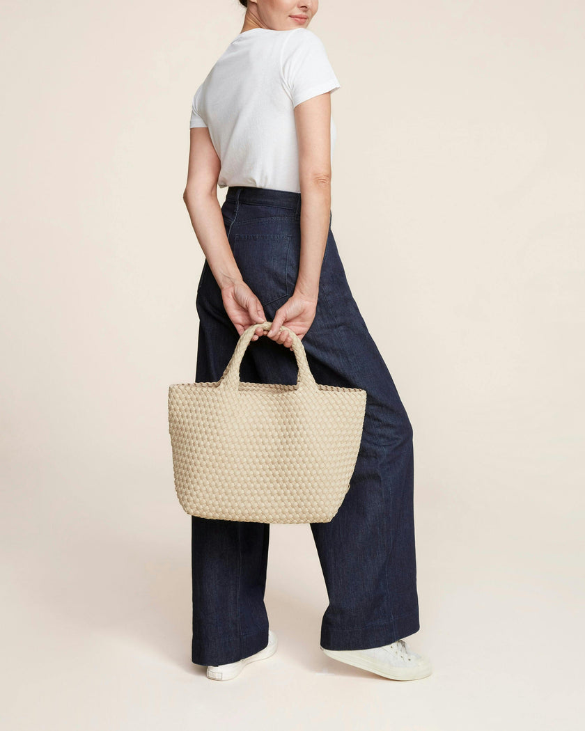 St. Barths Medium Tote | Ecru
