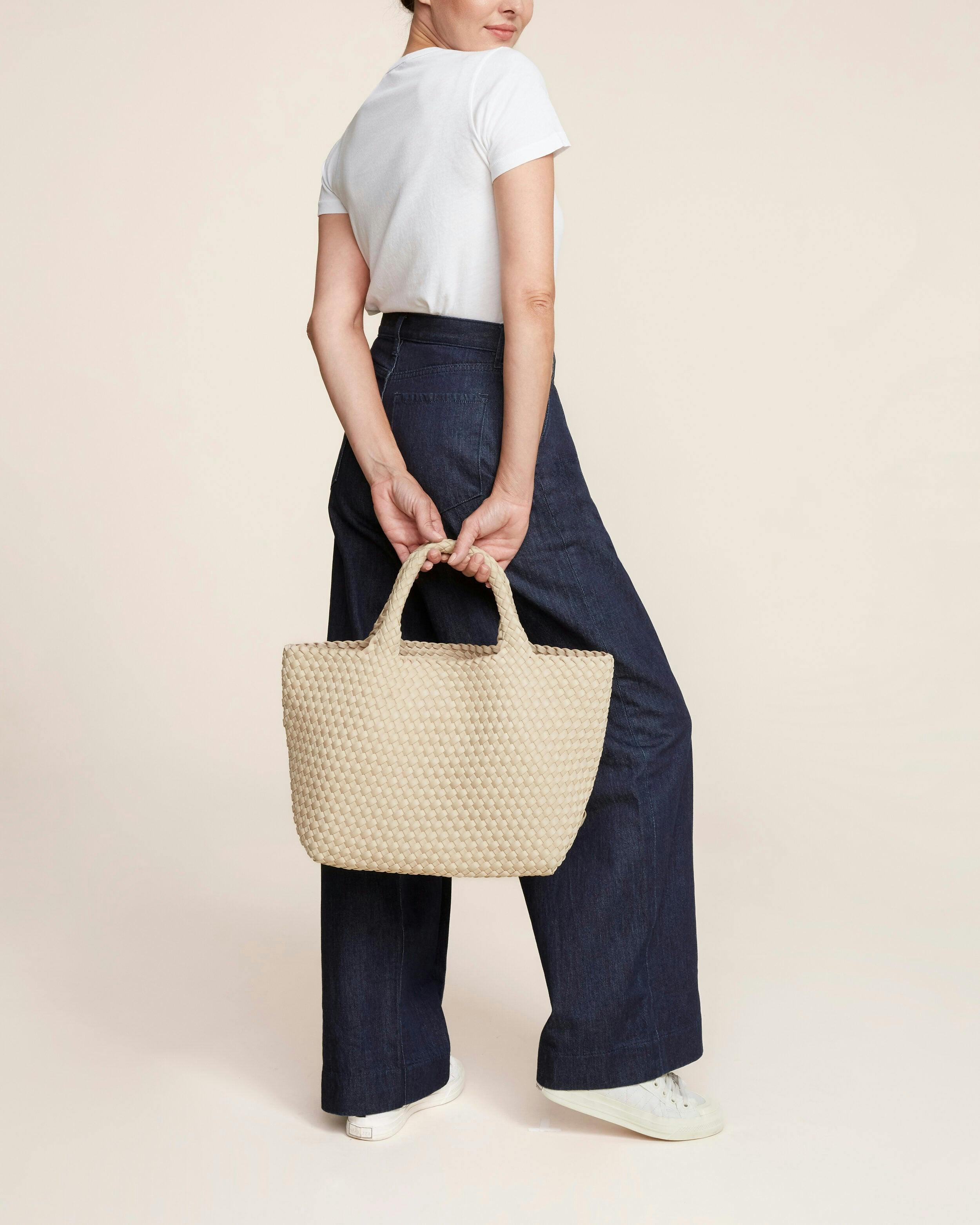 St. Barths Medium Tote | Ecru