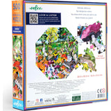 Piece&Love: Edible Mushrooms - 500 pc Octagonal Puzzle