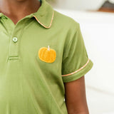 William Boy Polo Set - Orange Check