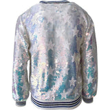 Bright Star Sequin Bomber