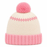 Holiday Bow Wreath Bobble Hat