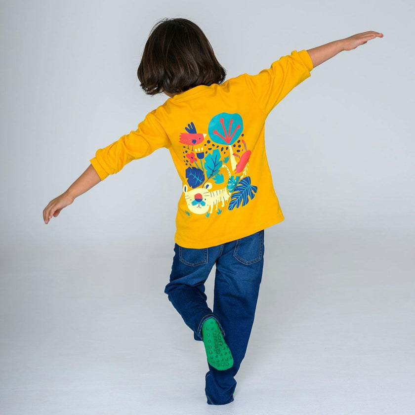 Long Sleeve Jungle Party T-shirt