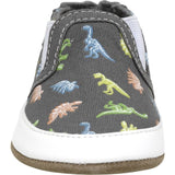 Glowing Dinos Charcoal Soft Sole