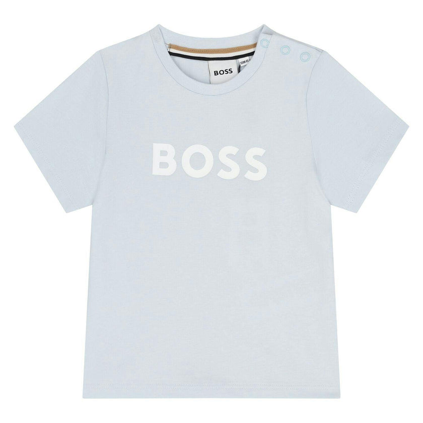Pale Blue Short Sleeves T-Shirt