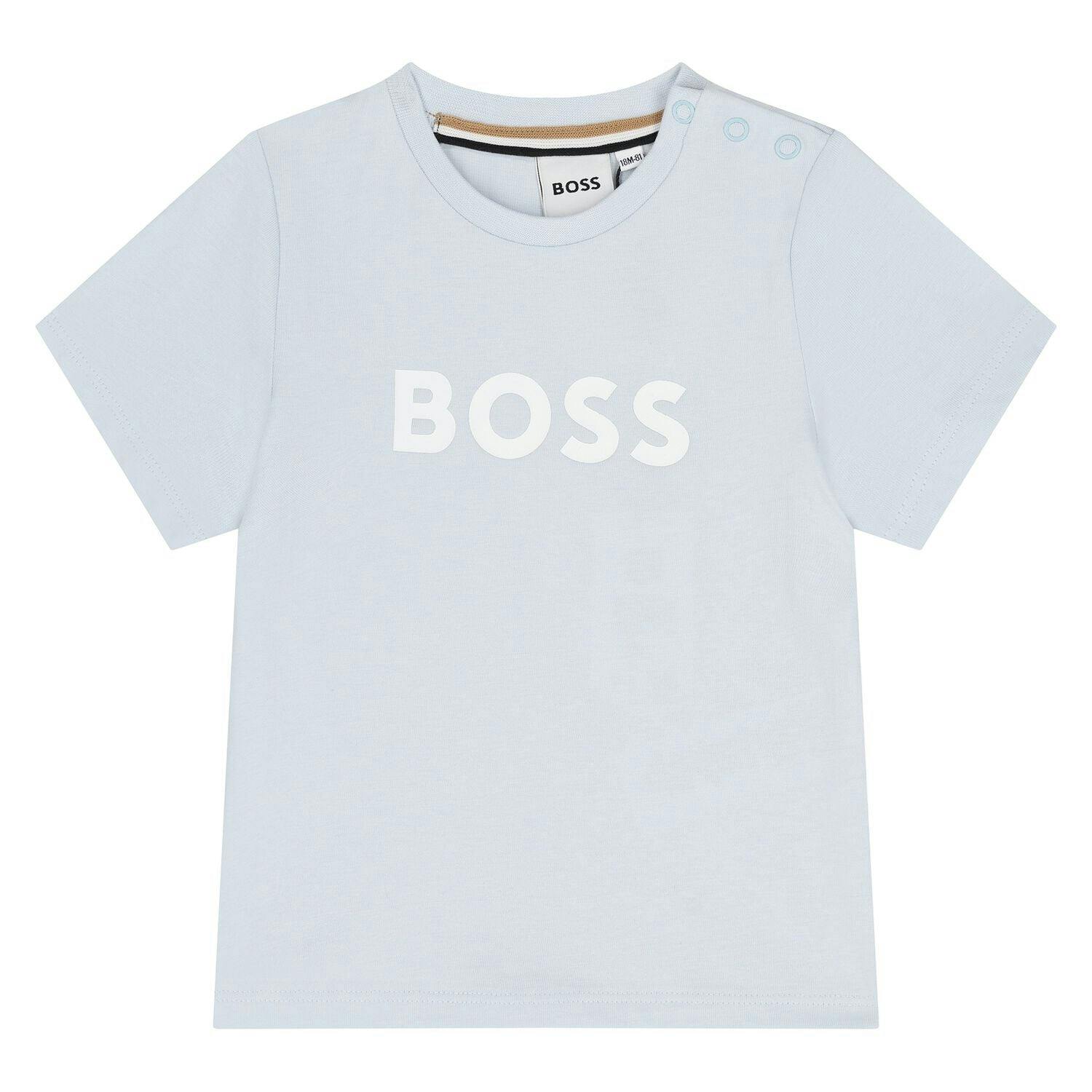 Pale Blue Short Sleeves T-Shirt