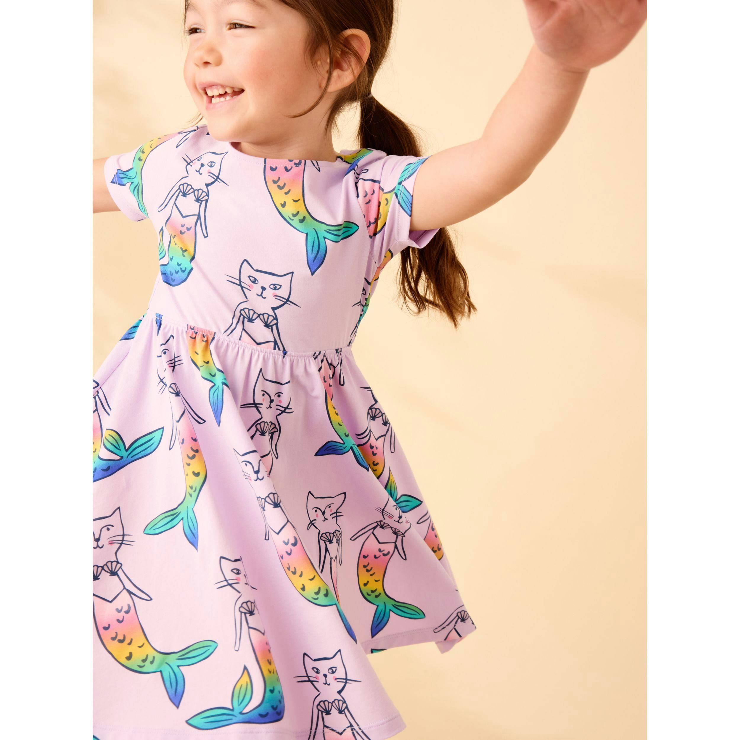 Twist Back Ballet Dress, Mercat