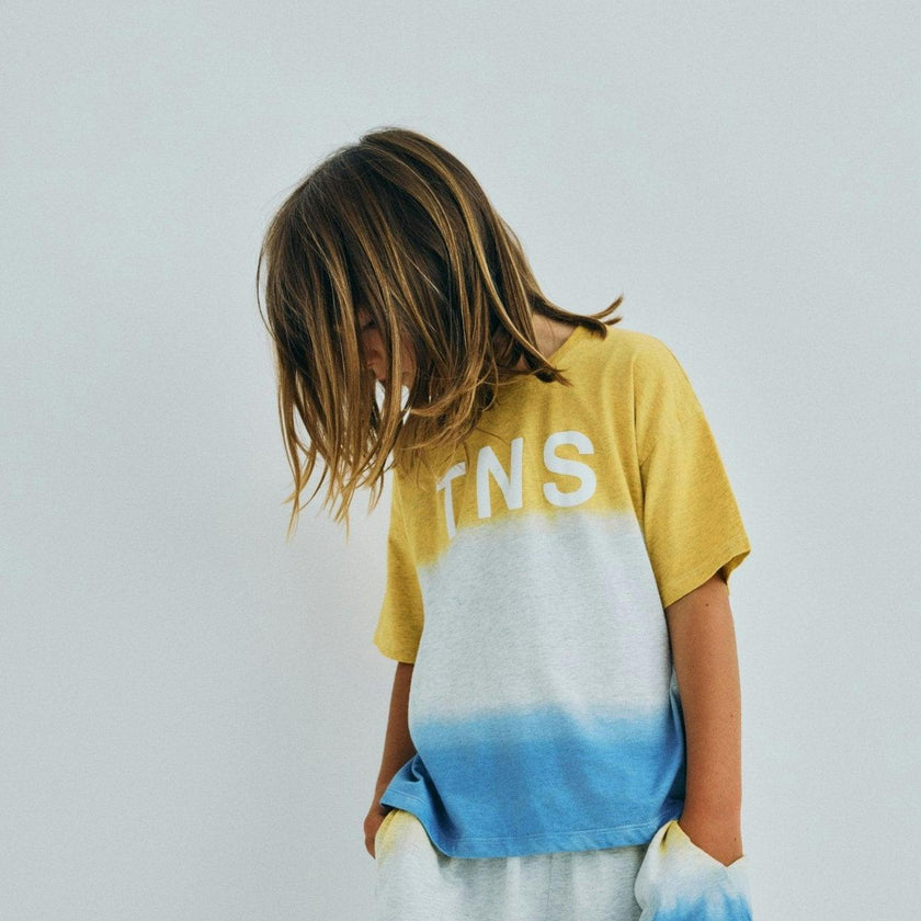 Tie Dye Short Mimosa Yellow