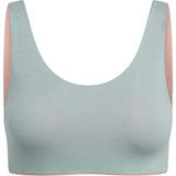 Aster Reversible Girls Tank Bra White