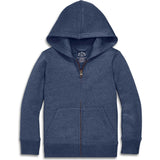 Kids cozy fleece zip hoodie