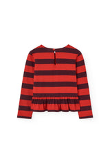 Striped Scamper Long Sleeve T-shirt