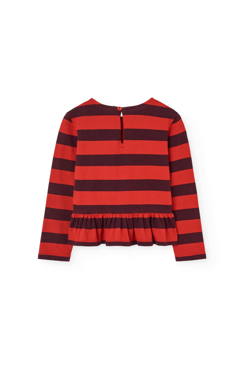 Striped Scamper Long Sleeve T-shirt
