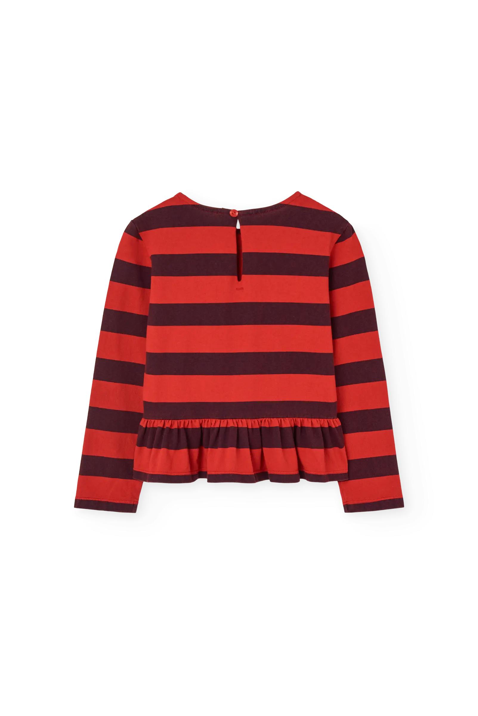 Striped Scamper Long Sleeve T-shirt