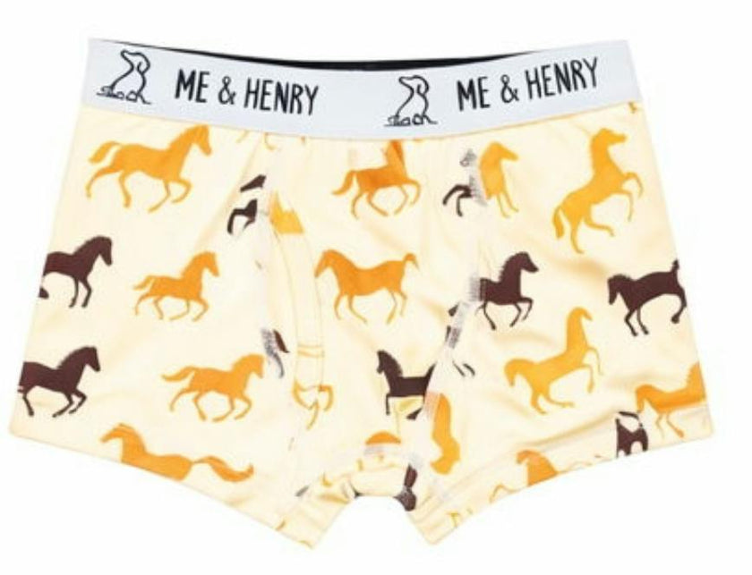 LASSO golden stallion print boxer briefs