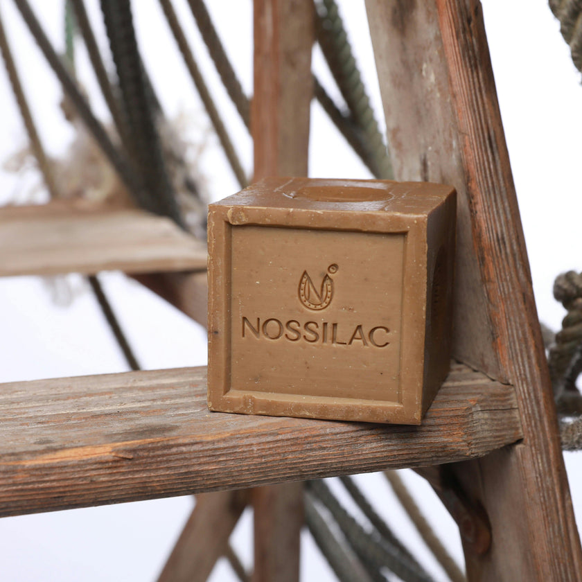 NOSSILAC Pure Olive Marseille Soap Cube 300g