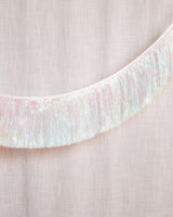Iridescent Fringe - iridescent foil banner