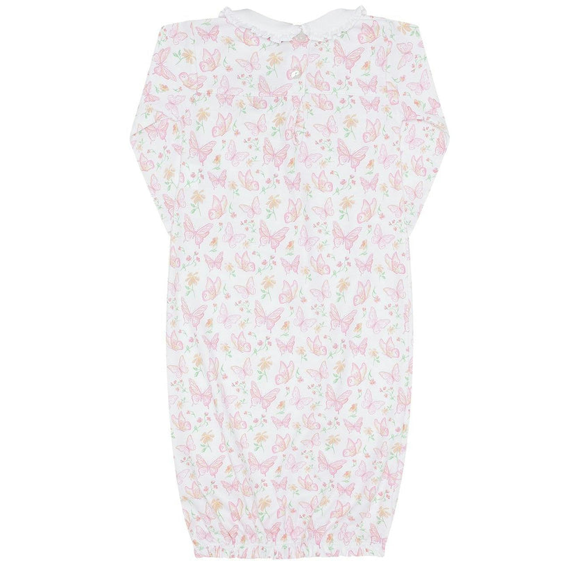 Butterflies Print Gown