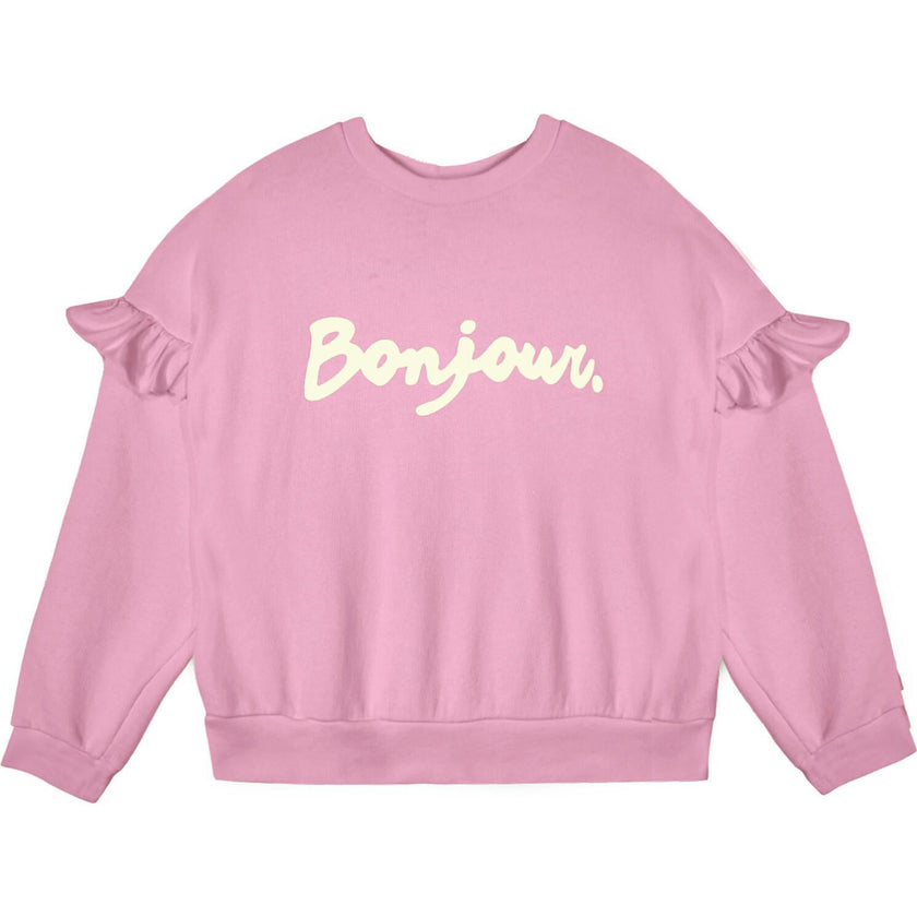 Mipounet SS26 Bonjour, Sweatshirt Orchid